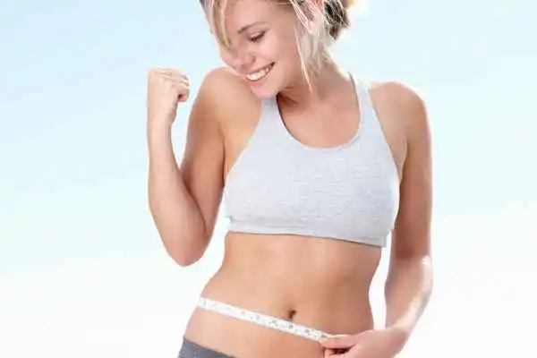 woman happy after fat reduction treatment Weymouth