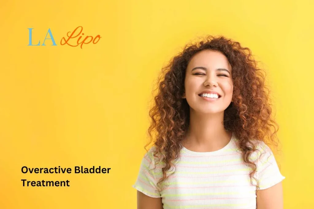 woman smiling about overactive bladder treatment Weymouth solutions